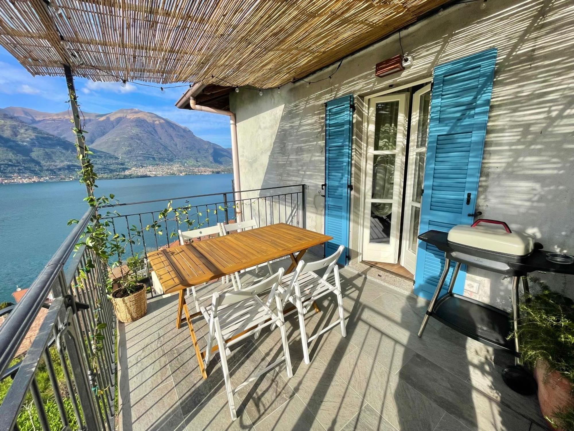 Il Noce Lake View Apartment Lezzeno Exterior photo