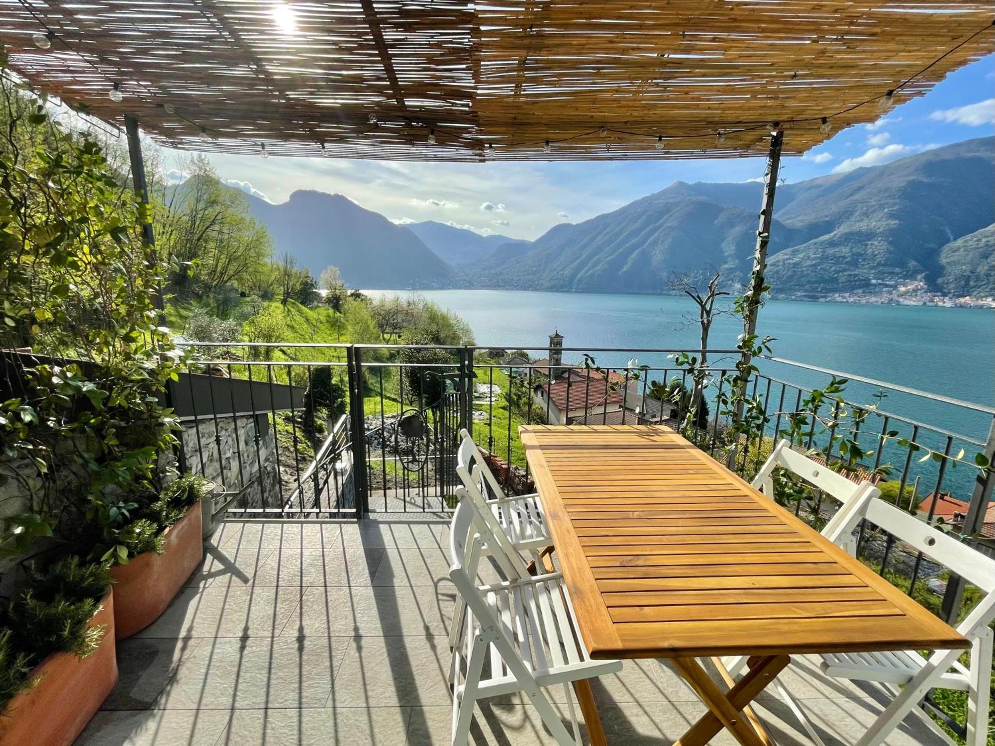 Il Noce Lake View Apartment Lezzeno Exterior photo